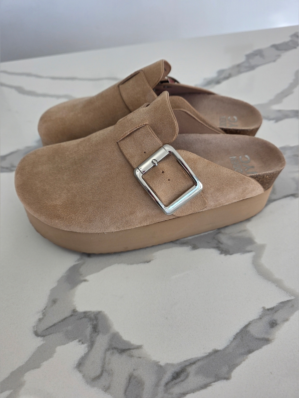 Steve Madden Platform Clogs Womens Sz. 7 - Picture 3 of 8